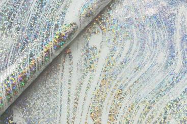 Tanzkleiderstoff Lycra  - Solene - Weiß 