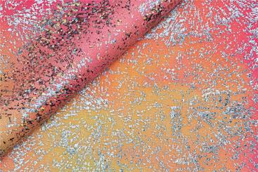 Tanzkleiderstoff Lycra  - Flare - Orange 