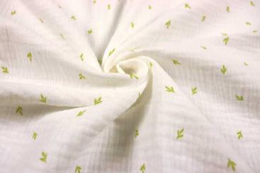 Double Gauze - Kleine Blätter 