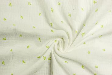 Double Gauze - Kleine Blätter 