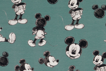 Jersey-Stoff - Mickey Maus 