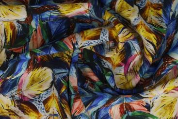 Viskosestoff Digital - Art Feathers 