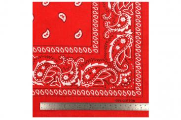 Paisley-Bandana - Rot 