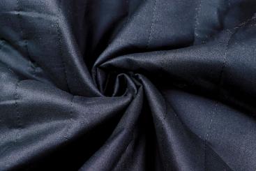 Wattierter Baumwollstepper - Nachtblau 