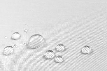 Wasserabweisender Köper - Weiß 