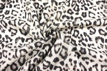 Leinen-Viskose Deluxe mit Vintage Leo 