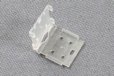 Schutz-Kappe für Stäbchen-Band - 7 mm - 10 Stück - Transparent 