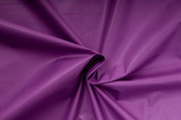 Baumwoll Glanz Stoff Lila