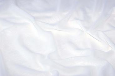 Chiffon - Weiß - 2,0 Meter Weiß