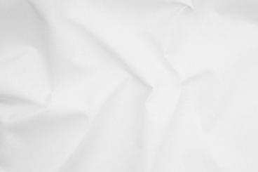 Baumwolle schwer entflammbar B1 - Weiß - B-Ware 