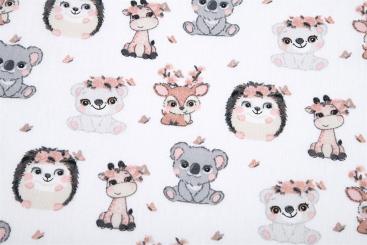 Baumwollstoff - Cuddle Friends 