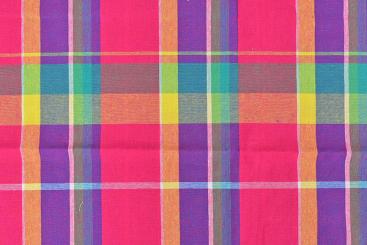 Karo-Baumwollstoff - Penelope 