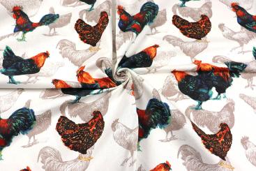 Baumwollstoff - Gallos 