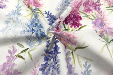 Baumwollstoff Digitaldruck - 280 cm - Perlhyazinthen 