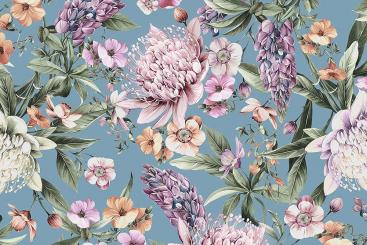 Baumwollstoff Digitaldruck - 280 cm - Cecilia 