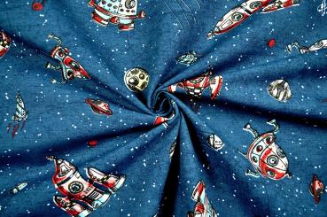 Dekostoff - Raumschiffe 