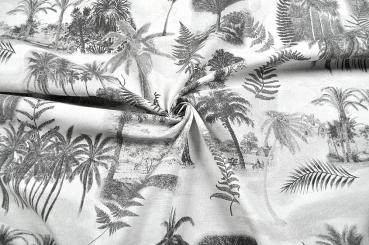 Baumwoll-Dekostoff - Grey Nature 