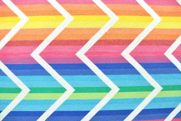 Dekostoff Jacquard exklusiv - Zick-Zack-Muster 