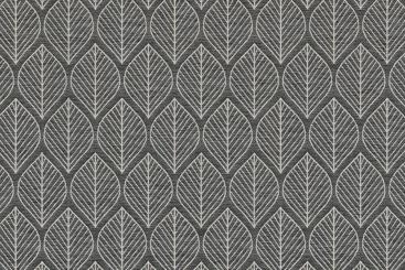 Dekostoff Jacquard - November-Blätter 