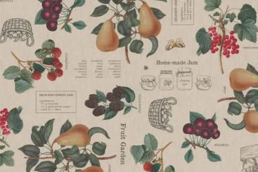 Dekostoff Digitaldruck - Fruit Garden 