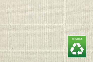 Tischdeckenstoff-Recycling - Elli - Creme - 280 cm breit 