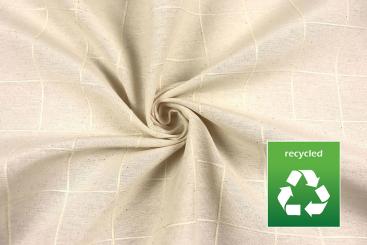Dekostoff-Recycling - Casablanca - Creme - 280 cm 