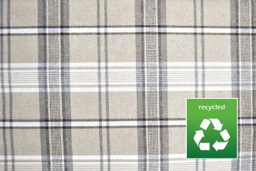 Dekostoff Recycling - Schottenkaro - 280 cm breit 