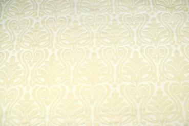 Jacquard-Dekostoff beidseitig - Barock-Ornament - 280 cm breit 