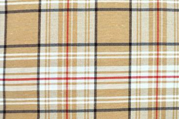 Dekostoff - Scottish Checks - 320 cm - Beige 