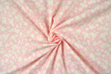 Deko-Stoff premium - Puppy - Allover - Rosa 