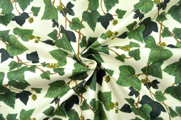 Outdoor-Dekostoff - Efeublätter 