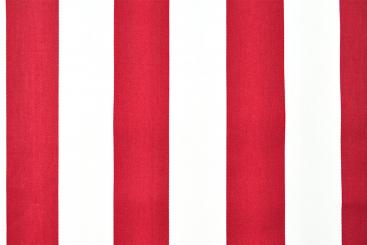 Outdoorstoff Köper - Blockstreifen - Rot 