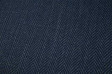 Jute beschichtet - wasserabweisend/fleckabweisend - Nachtblau 