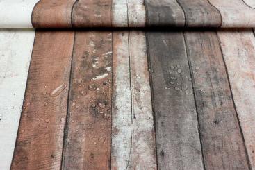 Dekostoff - Teflonbeschichtung - Vintage-Dielen 