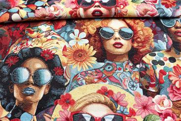 Dekostoff Gobelin - Femme Fatale 