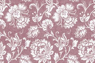 Deko-Outdoorstoff - Tropic Flower - Bordeaux 