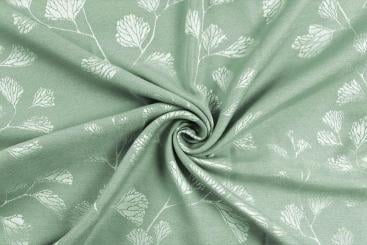 Jacquard-Dekostoff  - Eden - Grün 