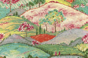 Dekostoff Gobelin - Montalcino 