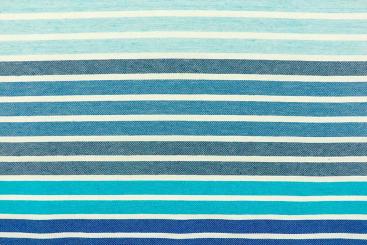 Jacquard-Dekostoff - 280 cm - Maritime Streifen 