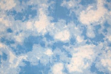 Dekostoff Baumwolle - Wolkenhimmel 
