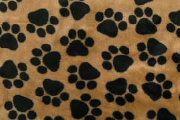 Fleece - Flauschige Tatzen - Beige 