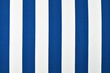 Allroundstoff - Streifen breit - Blau/Weiß - 2,0 Meter 