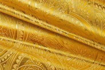Brokatstoff Biryani - Gold 