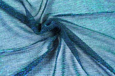 Chiffon - Glitzer-Effekt - Smaragd 