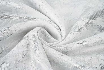 Brokat Stoff mit glänzendem Marmor 