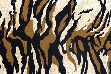 Universalstoff mit Tiger Muster 