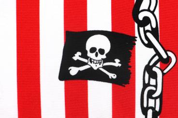 Universalstoff mit piraten Muster 