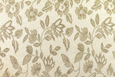 Brokat-Stoff mit goldenen Blumen 