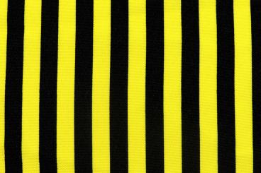 Universalstoff mit Streifen - Gelb/Schwarz 
