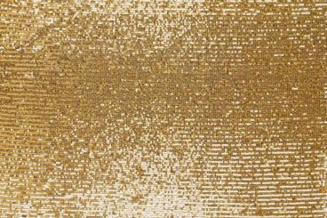 Paillettenstoff Stretch - Gold 